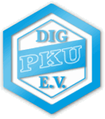Logo Deutsche Interessengemeinschaft Phenylketonurie (PKU) und verwandte angeborene Stoffwechselstörungen e.V., Geschäftsstelle