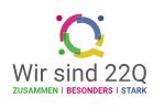 Logo Verein zur Förderung der Belange von Menschen mit genetischen Veränderungen in der chromosomalen Region 22q11 (Wir sind 22Q) e.V.