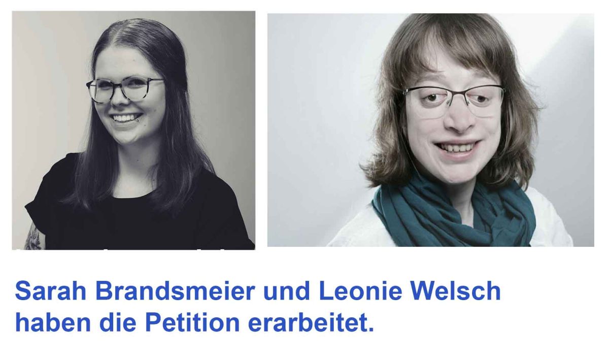 Portraits Sarah Brandsmeier, Leonie Welsch Portraits Sarah Brandsmeier, Leonie Welsch