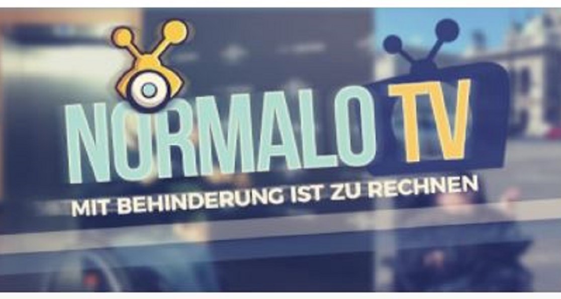 Abbildung des Videokanals von Normalo TV. Schrift Normalo TV auf mehreren Videotiteln