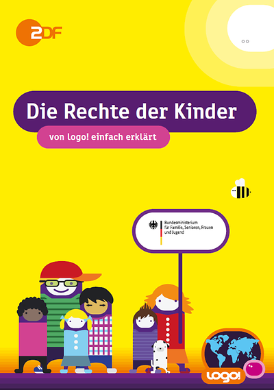fff fridays for future demo kindernetzwerk streik klimastreik Abbildung der Titelseite der Broschüre: Illustration von demonstrierenden Kindern