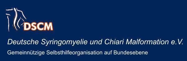 Logo Deutsche Syringomyelie und Chiari Malformation e.V. (DSCM) -Geschäftsstelle-