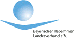 Logo Bayerischer Hebammen Landesverband e.V.