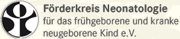 Logo Förderkreis Neonatologie f. d. frühgeb. u. kranke neugeb. Kind e.V. c/o Klinikum Stuttgart-Olgahospital