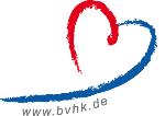 Logo Bundesverband Herzkranke Kinder e.V. (BVHK) 