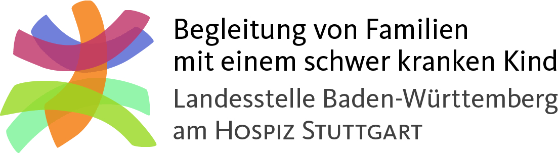 Logo Begleitung von Familien mit einem schwer kranken Kind Landesstelle Baden-Württemberg am HOSPIZ STUTTGART